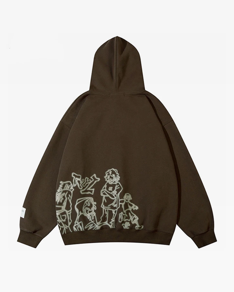 Survêtement 2 Pièces Femme - Sweat Capuche Et Jogging Imprimé Survêtement 2 Pièces Femme - Sweat Capuche Et Jogging Imprimé