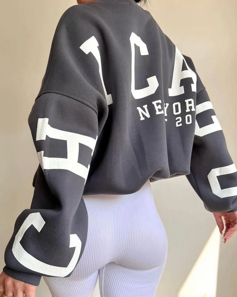 PULL DEMI-ZIPPÉ LAINE-COTON - Gris clair - Knitwear PULL DEMI-ZIPPÉ LAINE-COTON - Gris clair - Knitwear
