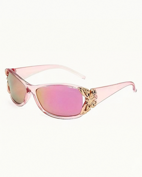 Lunettes de soleil papillon Y2K