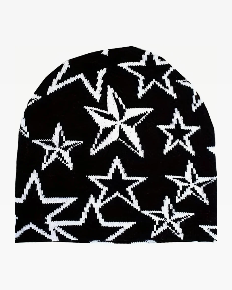 Bonnet motifs étoiles