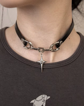 Collier choker Y2K