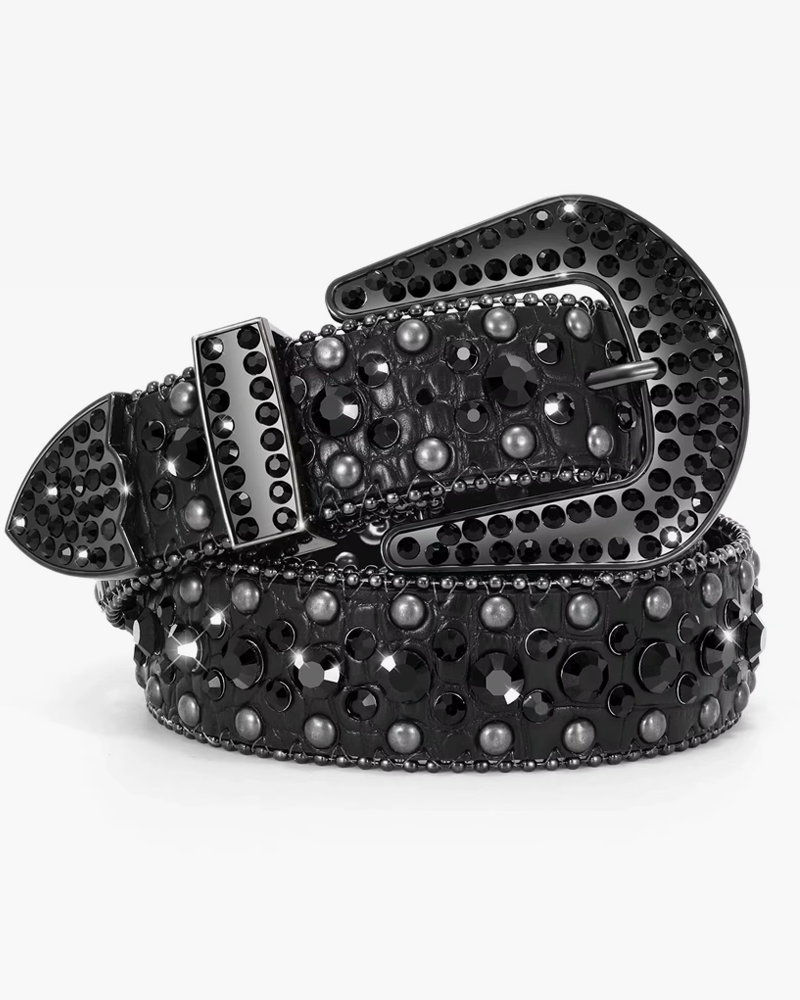 Ceinture western noire
