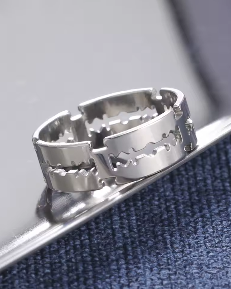 Bague lame de rasoir