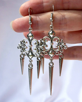 Boucles d'oreilles grunge