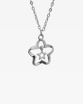 Pendentif etoile femme