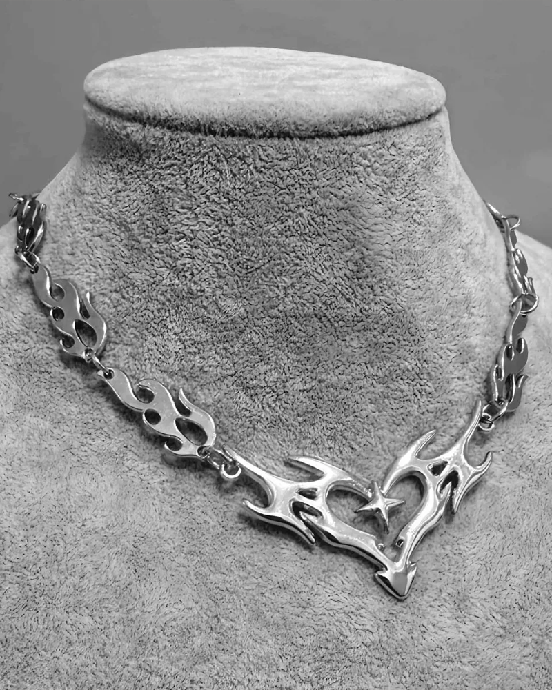Collier flamme