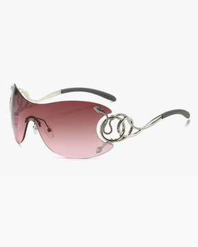 Lunettes de soleil serpent