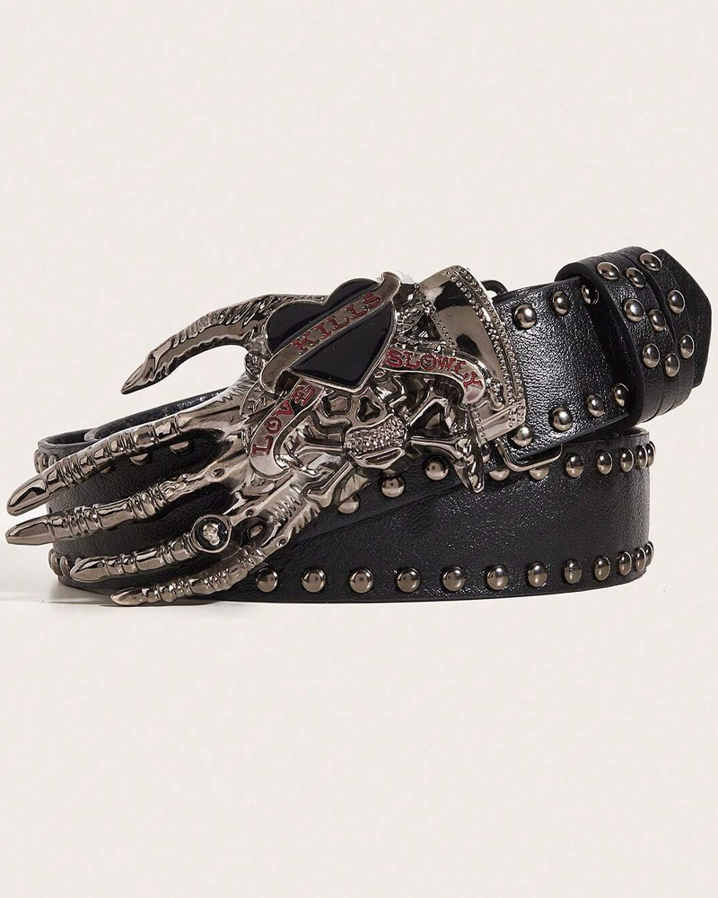 Ceinture main de squelette