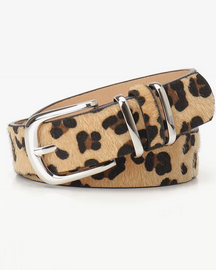 Ceinture léopard vegan
