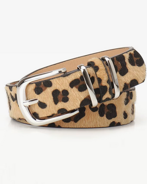 Ceinture léopard vegan