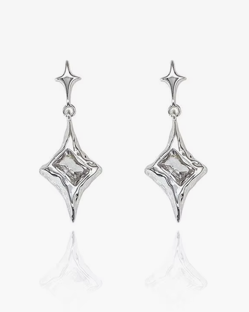 Boucles d'oreilles style Y2K