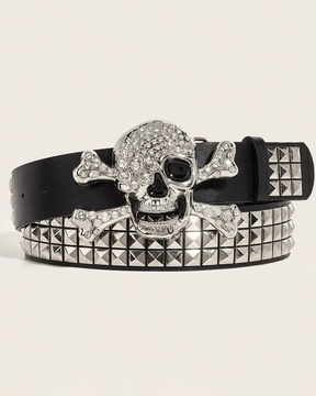 Ceinture tête de mort