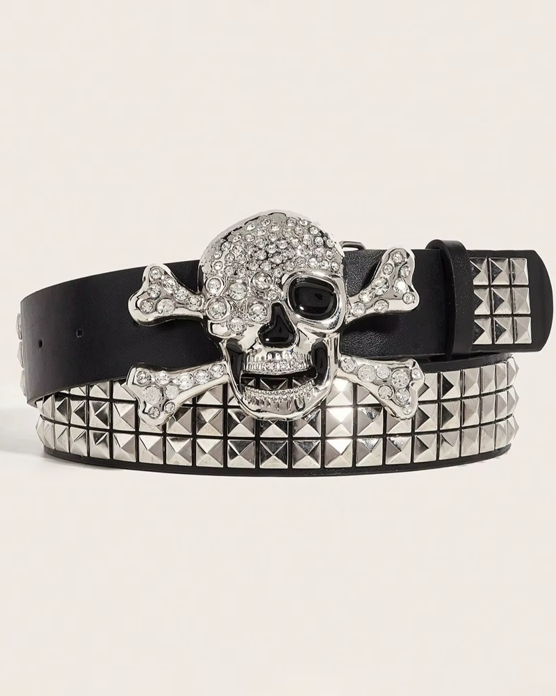 Ceinture tête de mort