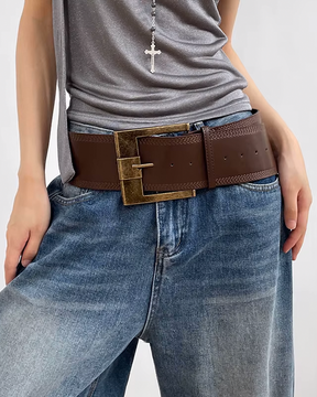 Ceinture large femme