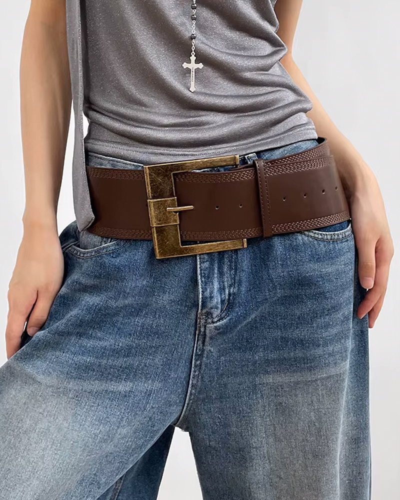 Ceinture large femme