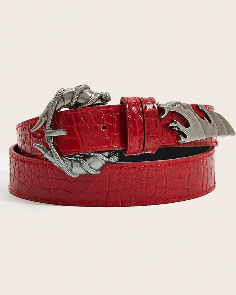Ceinture boucle serpent