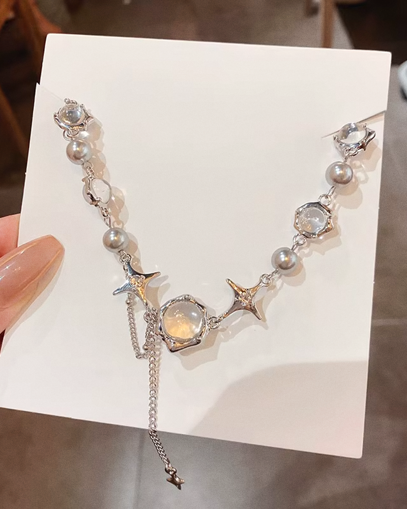 Collier perle Y2K