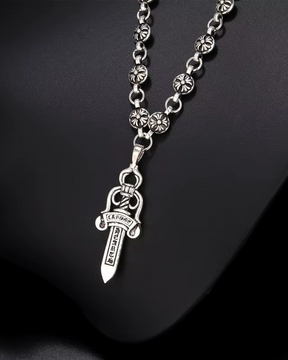 Collier dague Y2K