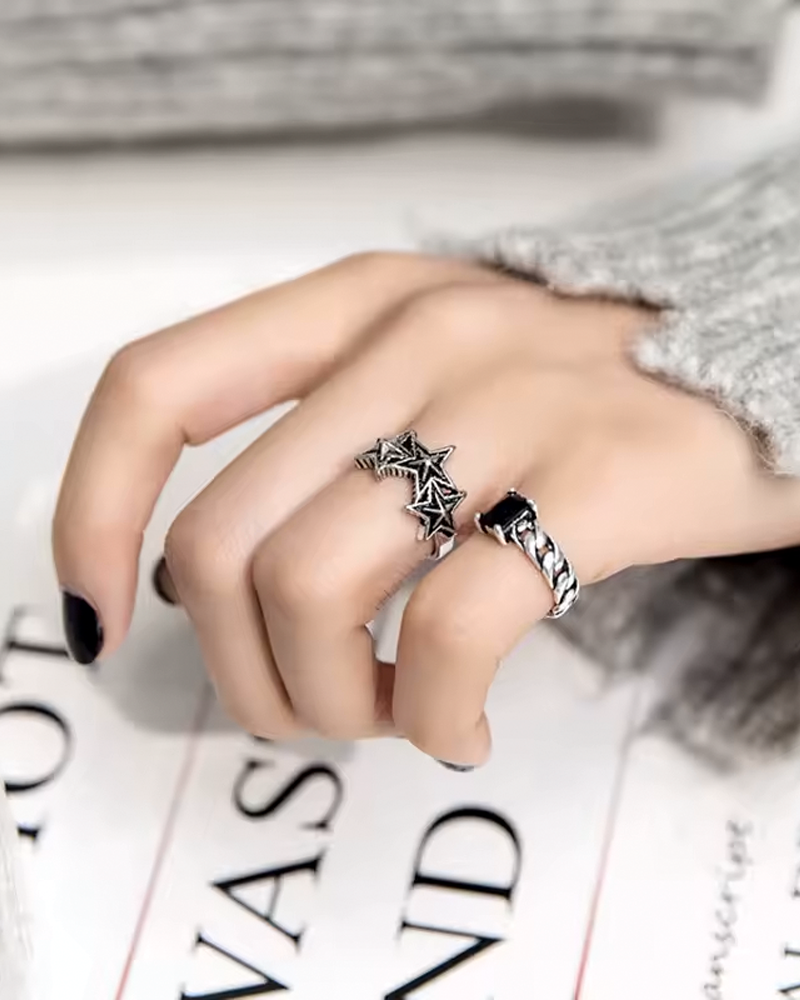 Bague 3 etoiles