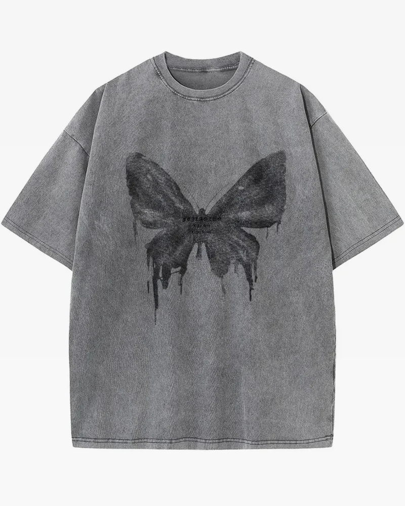 T shirt papillon homme