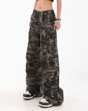 Jean camouflage femme