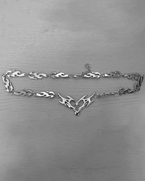 Collier flamme