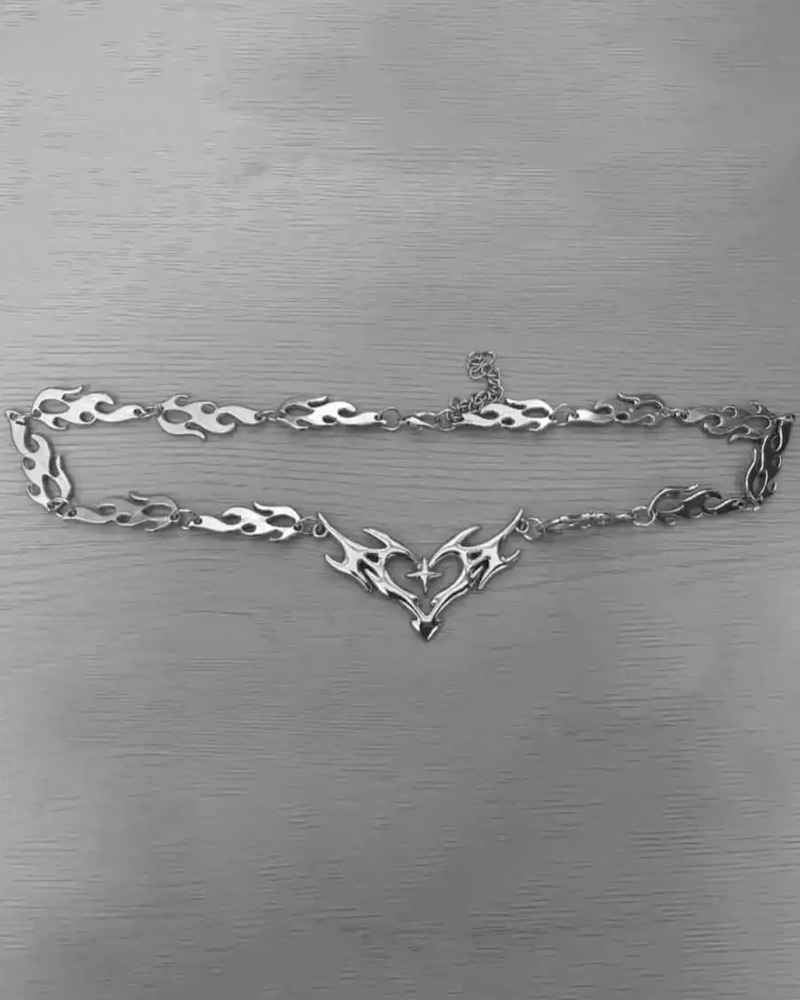 Collier flamme