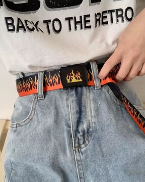 Ceinture flamme