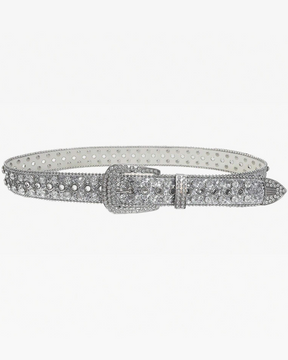 Ceinture strass argent