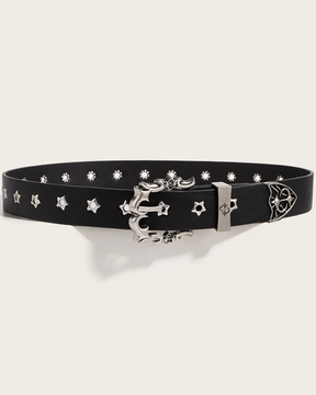 Ceinture oeillets étoile
