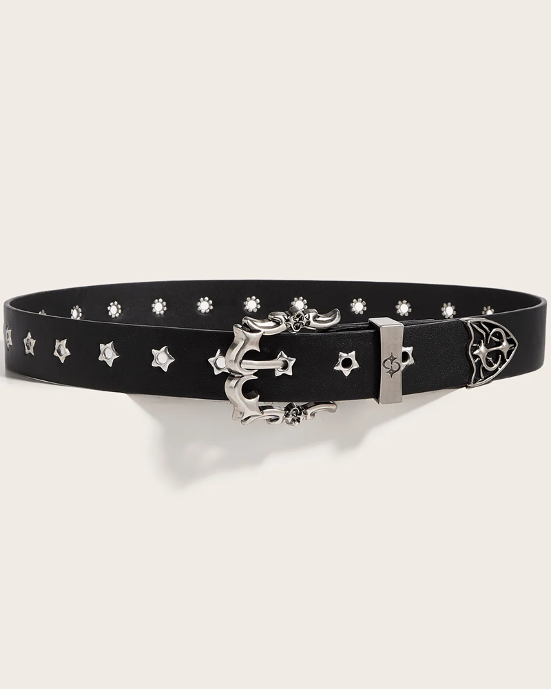 Ceinture oeillets étoile