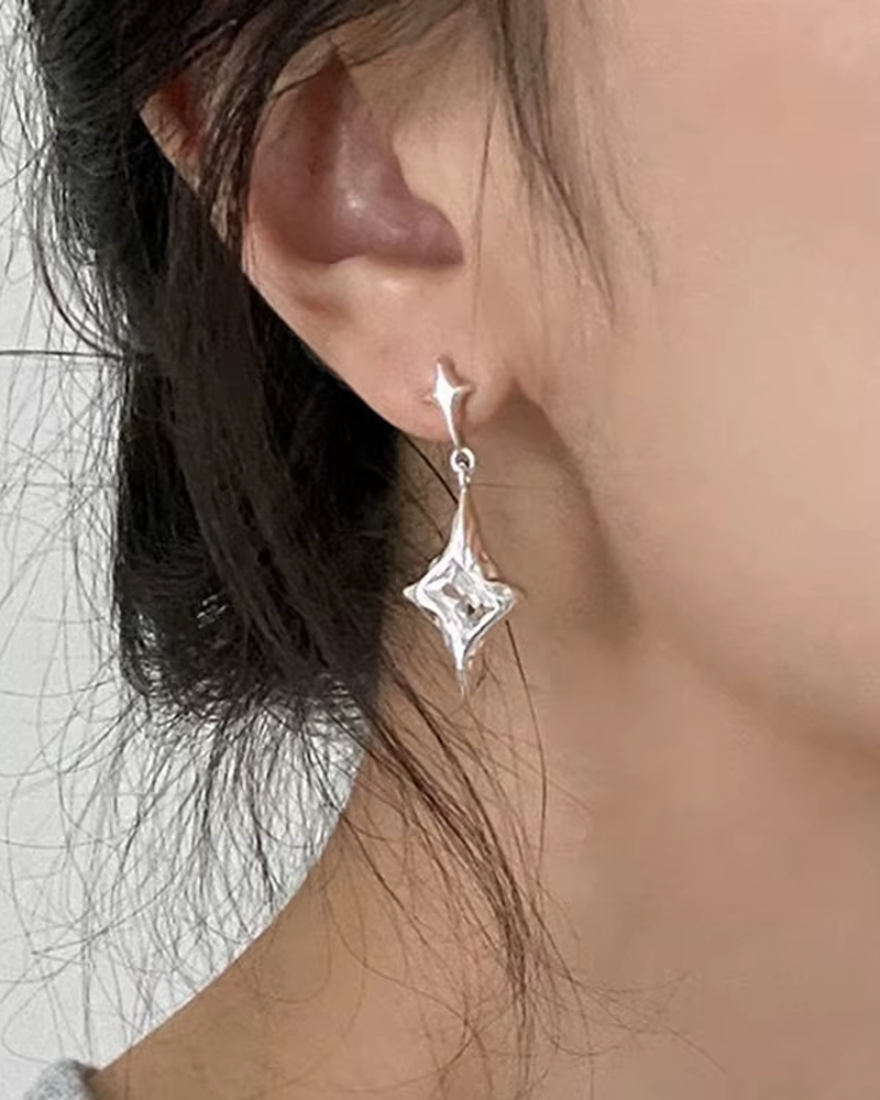 Boucles d'oreilles style Y2K