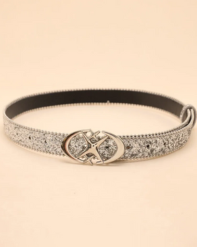 Ceinture paillettes femme