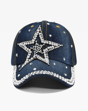 Casquette strass