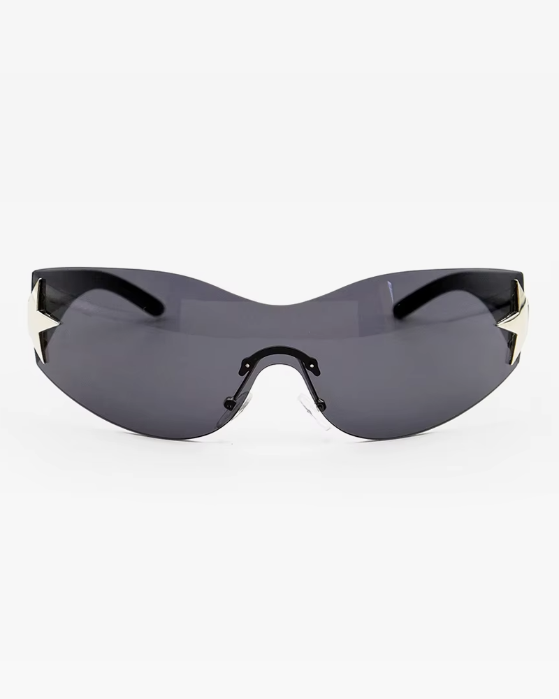 Lunettes de soleil étoile Y2K