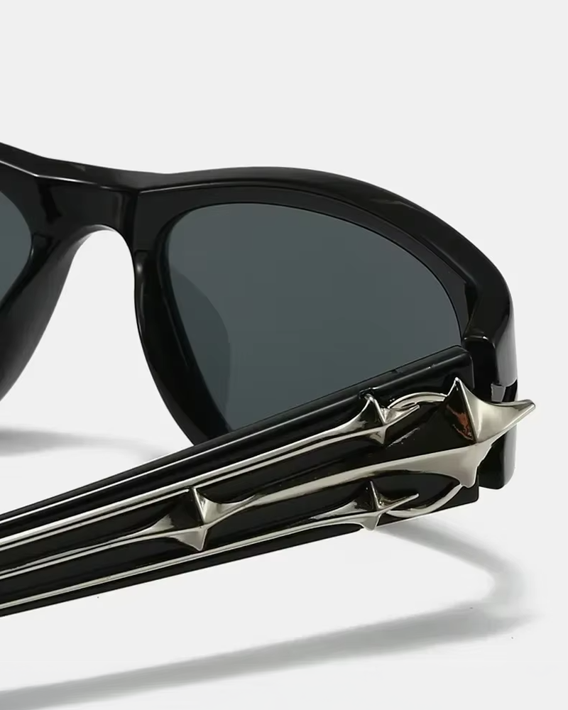 Lunettes de soleil style Y2K