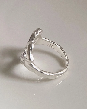 Bague en coeur