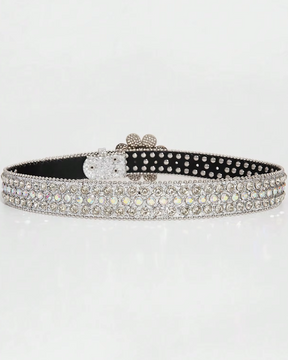 Ceinture fleur strass