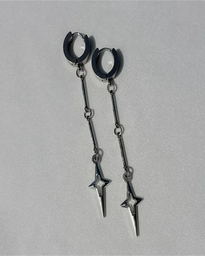 Boucles d'oreilles étoile
