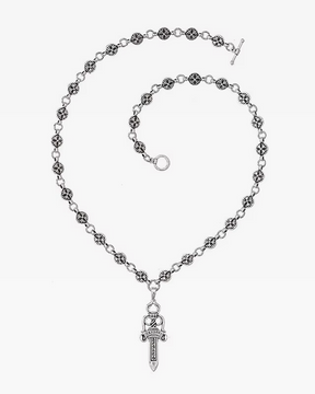 Collier dague Y2K