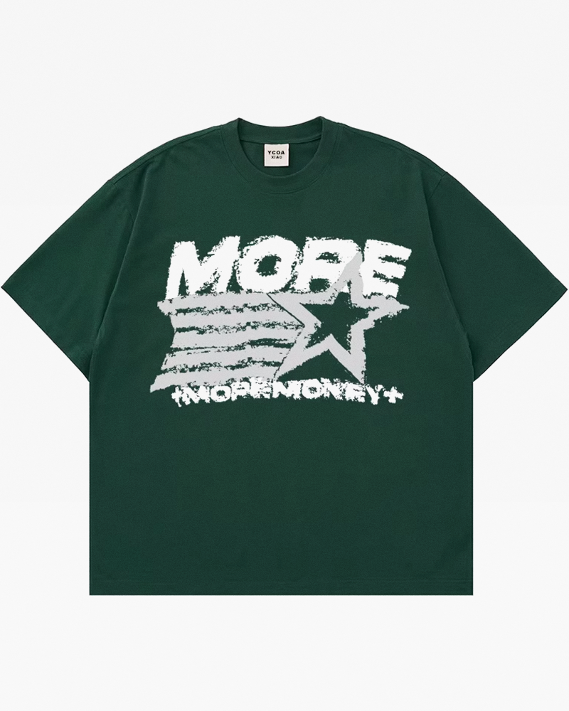 T-shirt Y2K "More Money"
