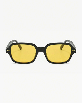 Lunette de soleil verre jaune