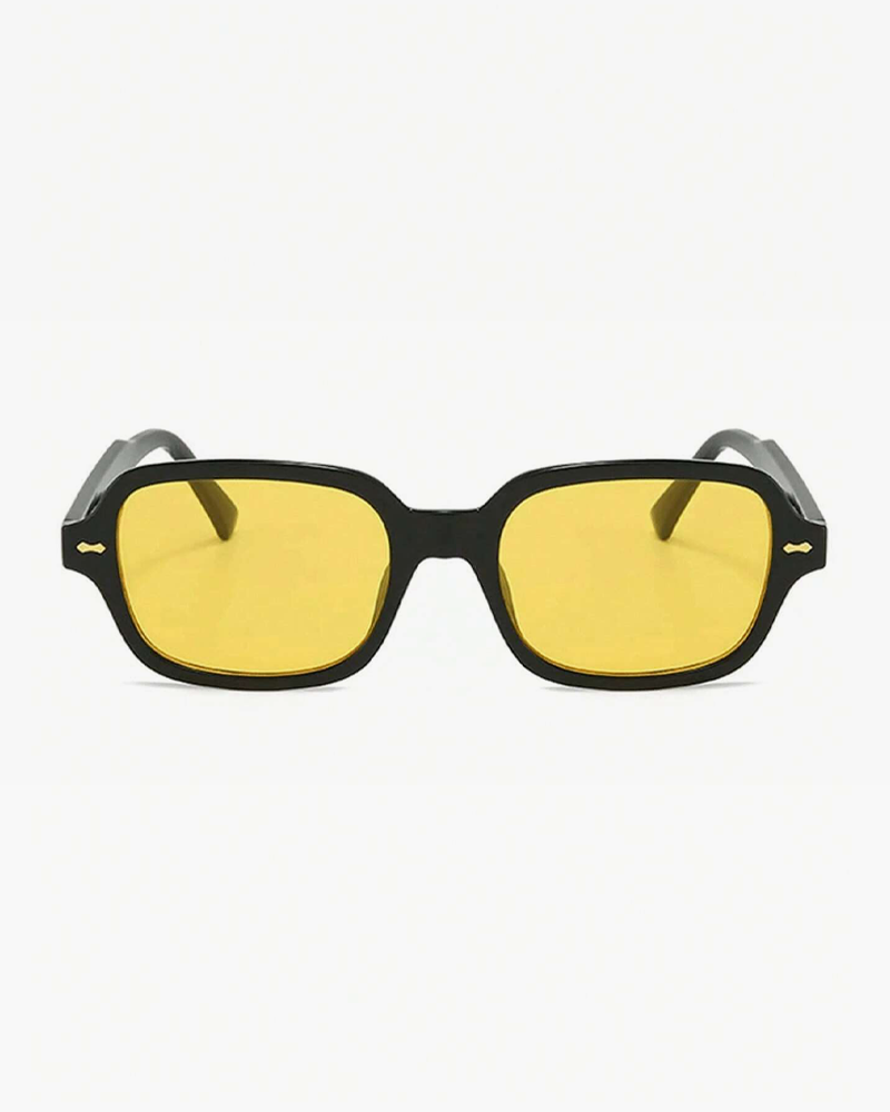 Lunette de soleil verre jaune