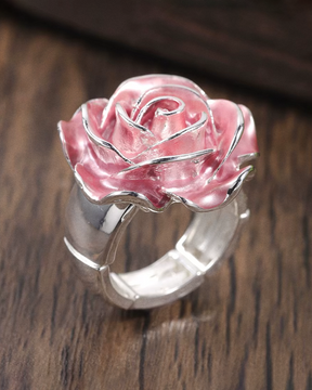 Bague rose