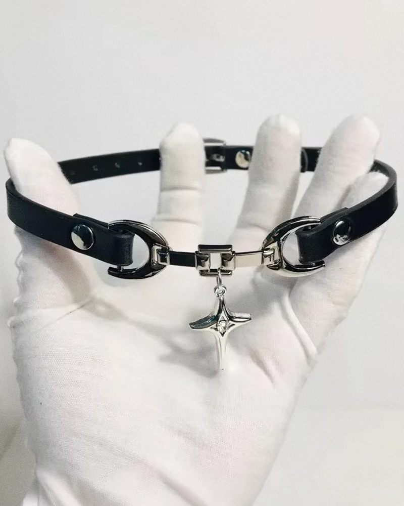 Collier choker Y2K