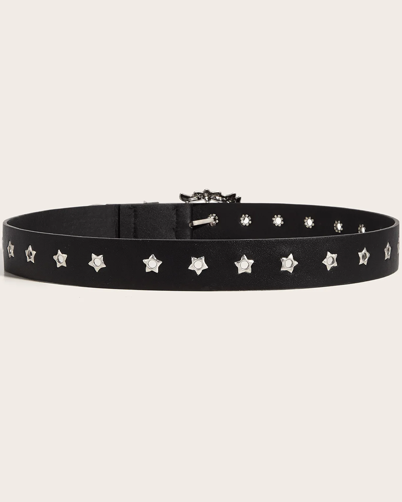 Ceinture oeillets étoile