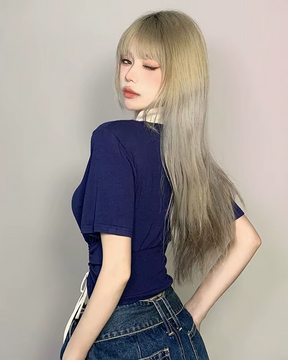 Polo crop top