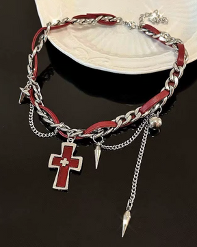 Choker avec croix