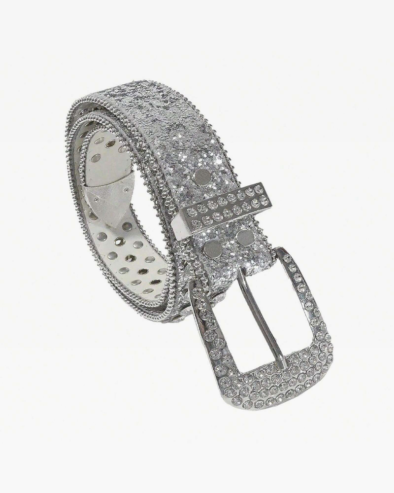 Ceinture strass argent