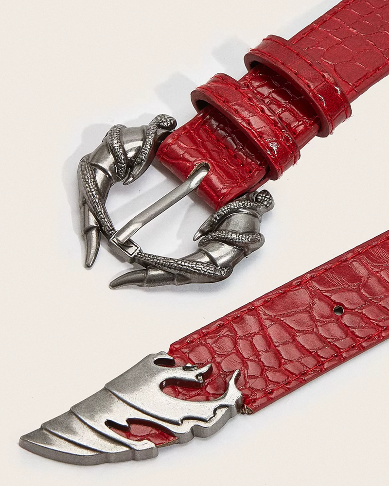 Ceinture boucle serpent